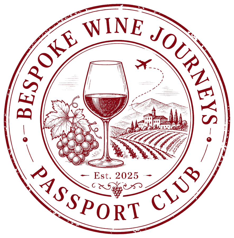 Bespoke Wine Journeys Passport Club stamp